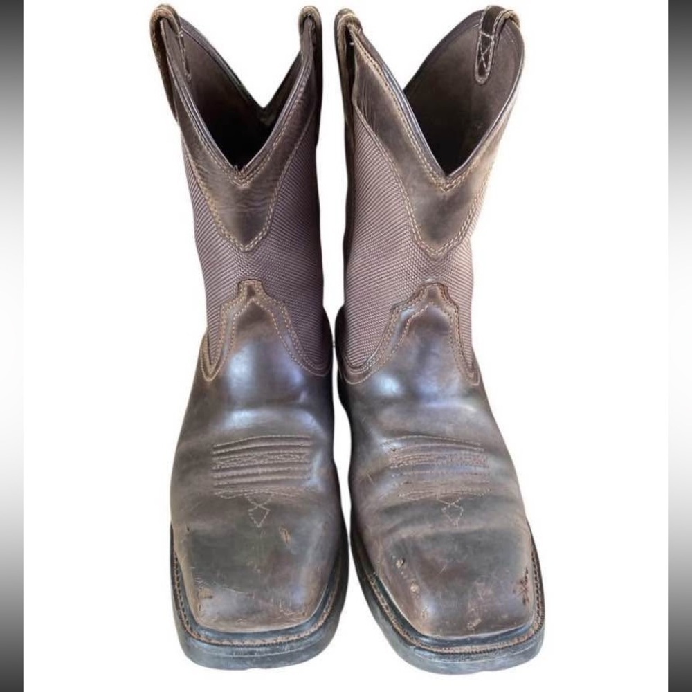 Ariat Groundbreaker Steel Toe Waterproof Work Boots - Men’s SZ 11.5 D - Picture 4 of 8